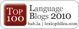 Top 100 Language Blogs 2010